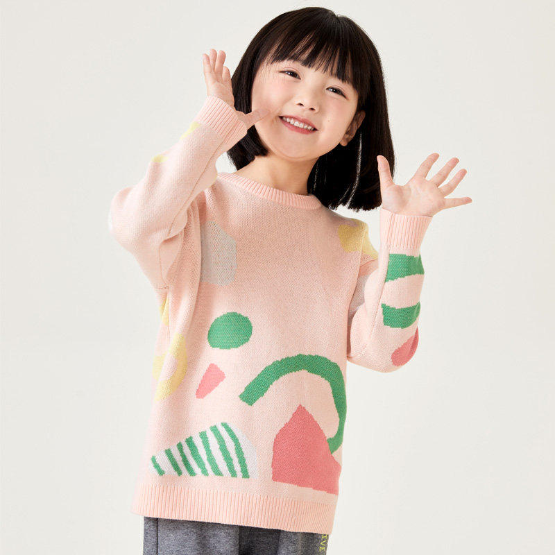 加比瑞女童毛衣秋冬款儿童冬款针织衫款秋季女孩全棉打底线衫厚款,童装/婴儿装/亲子装,毛衣/针织衫,淘宝优惠券,粉丝福利购,淘宝优惠卷
