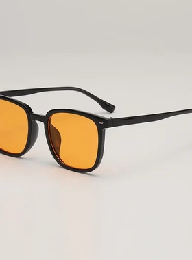 新款米钉小框方形时尚复古显脸小墨镜夏季开车防晒遮阳太阳镜