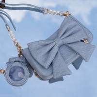 morning glory Original Angel Blessing Pain Bag Cute Bow Crossbody Shoulder Underarm Bag thumbnail 7