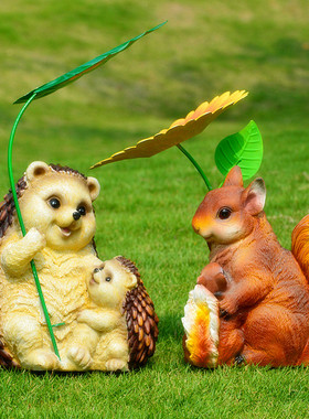 青蛙兔子摆件雕塑树脂工艺品