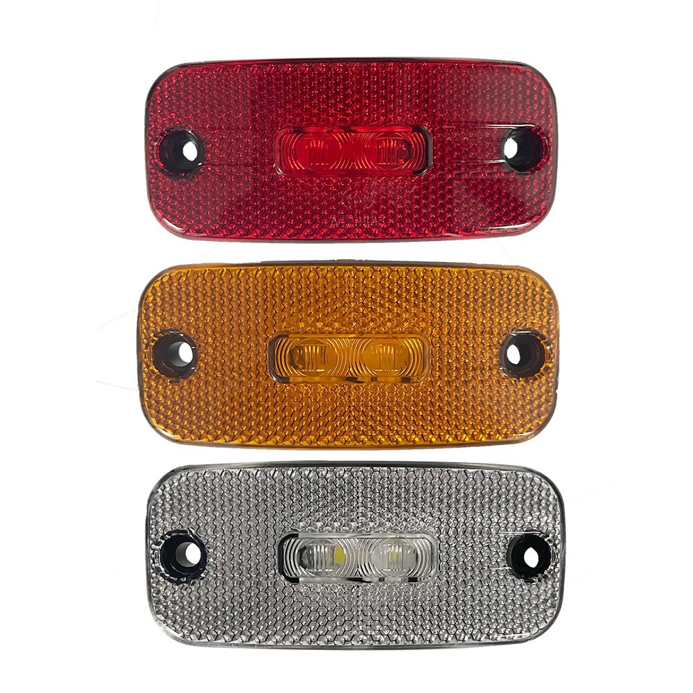 陕汽轻卡LED示宽灯改装房车厢货车顶灯德龙K3000龙门架灯示廓边灯