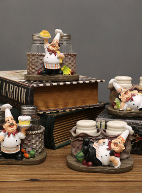 西餐厅厨房厨师小摆件甜品蛋糕店自助餐台装饰品餐桌摆设美食拍摄