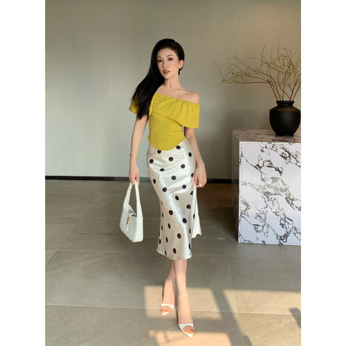JIJINQI夏季显瘦百搭半身裙