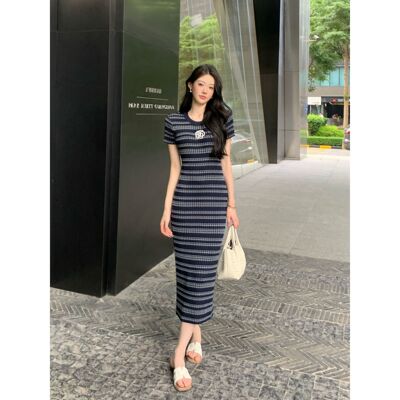 夏季显瘦气质辣妹连衣裙女百搭