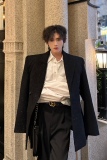 C316XZ835P138春装新款时尚亮片西服修身西装短款外套高级男，男装西服，电商C316