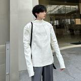 C316T2365P68秋装新款拼接打底衫长袖T恤半袖纯棉T恤衫上衣，男装T恤，电商C316