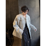 C316WT1066P128春装新款小香风时尚针织系列短款外套夹克个性，男装夹克，电商C316