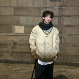 C316MY809P98冬装毛衣时尚百搭针织衫V领毛线衣线衫时髦保暖，男装针织衫/毛衣，电商C316
