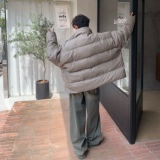 C316MY149P128冬装新款皮质棉衣舒服立领时尚百搭棉服袄子时尚，男装棉衣，电商C316