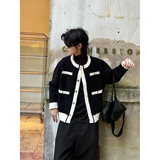 C316MY1285P118秋冬新款毛衣小香风针织衫个性时尚毛衣短款，男装针织衫/毛衣，电商C316