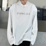 C316T1250P68秋装新款个性拼接撞色T恤衫时尚松弛感高级卫衣，男装T恤，电商C316