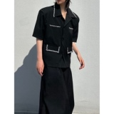 C316XZ8160P98夏装新款短袖西服小香风个性外套西装，男装西服，电商C316