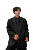 C316XZ854P158198春夏新款新中式时尚刺绣西服外套黑白，男装西服，电商C316
