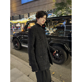 C316WT1054P138秋冬新款小香风外套无领高级感夹克，男装夹克，电商C316