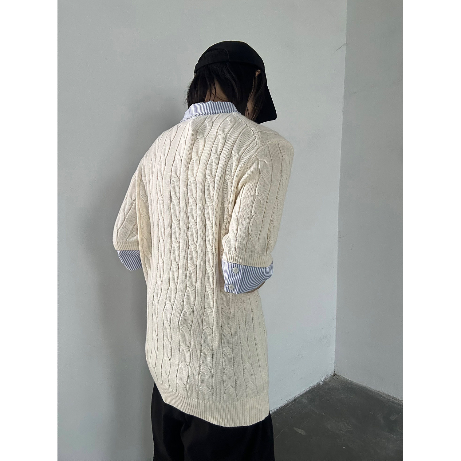 C316T8228P684色入miu感polo衫毛衣针织短袖T恤时尚tee潮,男装Polo衫,电商C316