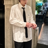 C316CS1233P58送领带时尚百搭DK制服班服校服情侣装长袖衬衫，男装衬衫，电商C316