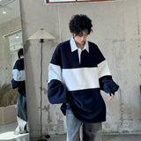 C316WY1245P68秋装新款polo衫拼接卫衣时尚宽松少年时尚卫衣，男装卫衣，电商C316