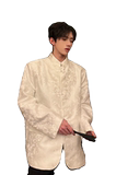 C316XZ854P158198春夏新款新中式时尚刺绣西服外套黑白，男装西服，电商C316
