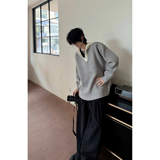 C316MY1261P88冬装新款连帽针织衫时尚连帽毛衣松弛感拼接线衫，男装针织衫/毛衣，电商C316