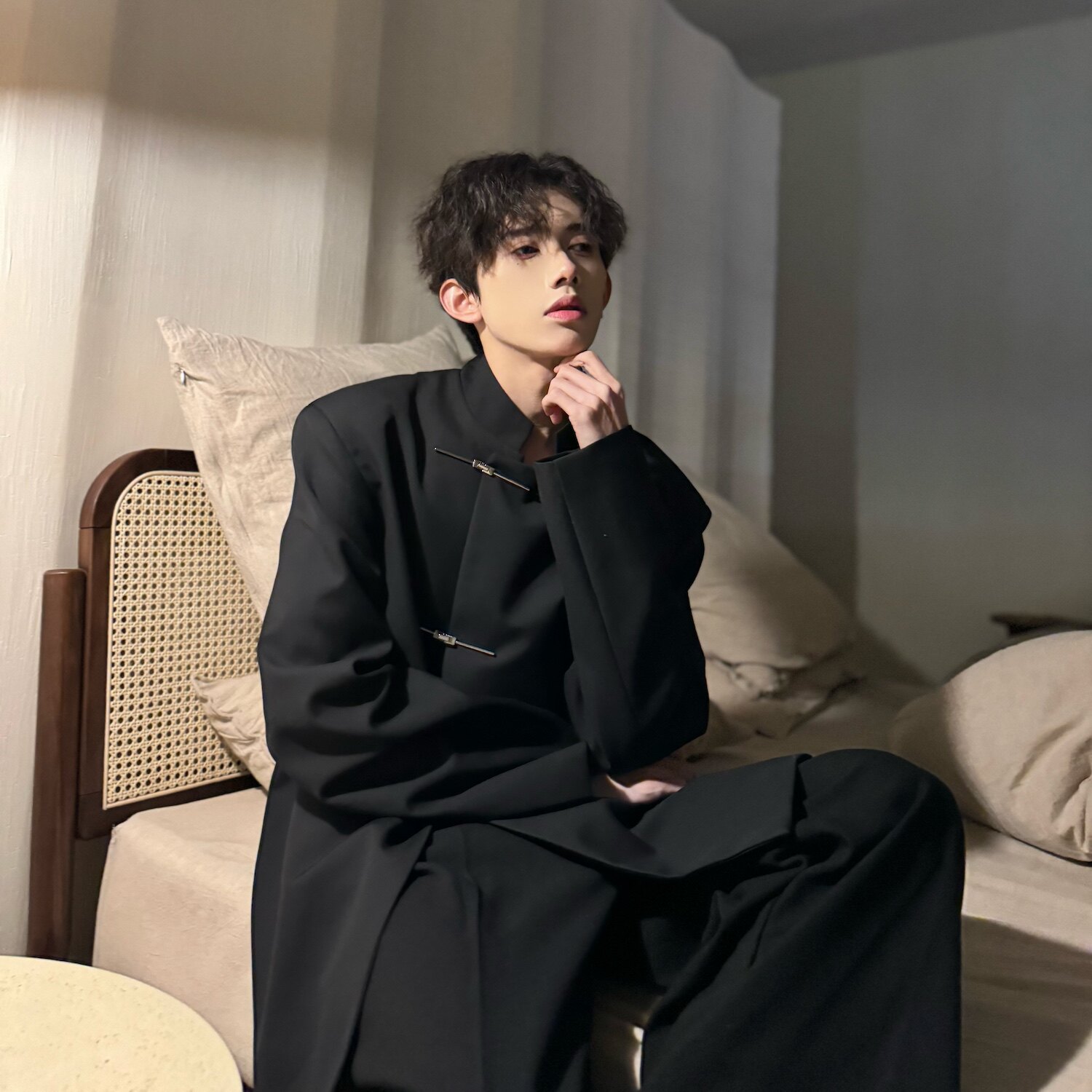 C316WY850P98特价春装新款新中式时尚百搭短款外套西服西装，男装西服，电商C316