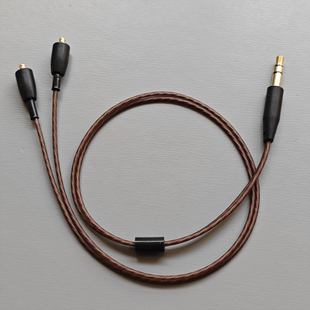 DIY蓝牙接收器专用短线 35CM  定制MMCX插针  等长线  耳挂可选