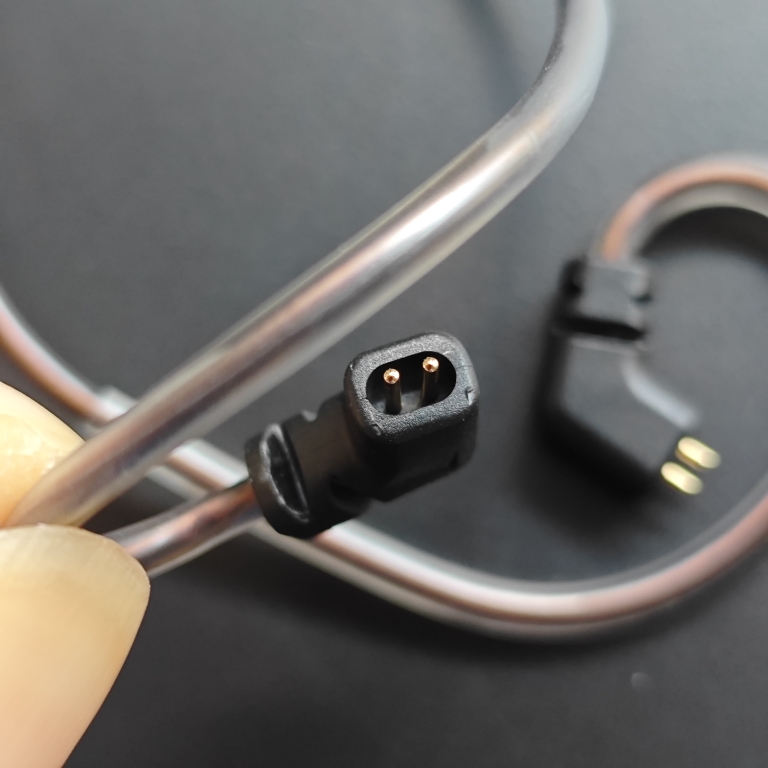 手工改装KZ TRN QDC 0.75 0.78双PIN耳机线 2.5MM 4.4MM平衡短线