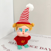 Vacation Mode 泡泡玛特CRYBABY 哭娃圣诞新年毛衣包系列套装