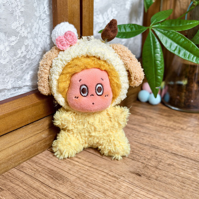 星星人挂件手作饼饼粉猪头帽子