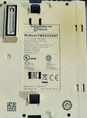 适用PLC模块 TM2AVO2HT ，功能包好外壳议价