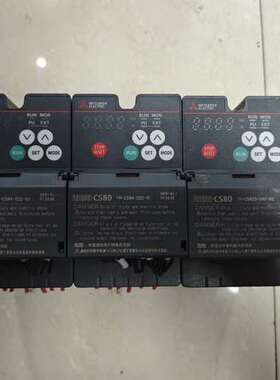 议价变频器FR-CS84-022-60  实物拍摄  功能正询价