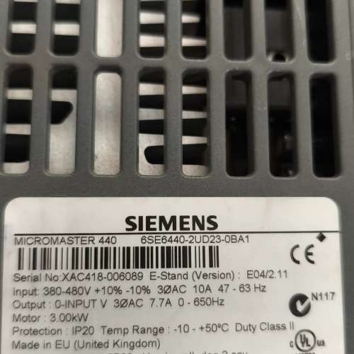 议价变频器 6SE6440-2UD23-0BA1询价