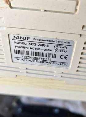 议价XINJE XC3-24R-E PLC，成色轻使用询价