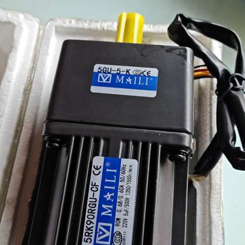 议价迈力减速电机5RK90RGU-CF，90W功率，220V供电询价