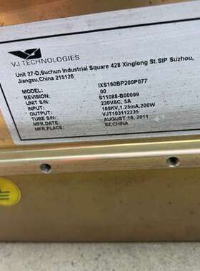 议价伟杰VJ Technologies高压电源模块，型号IXS1询价