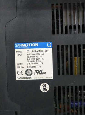 拆机伺服驱动器 QS1L05AA0MD01S0F QS1LO5AAOMD01SOF 功能包好