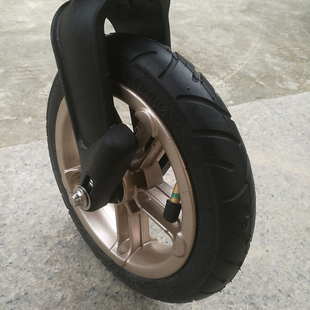 Gubi高景观婴儿手推车轮胎配件前轮BB车童车200×45充气内胎外胎