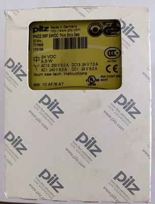 议价原装PILZ 皮尔兹安全继电器 PNOZ X9P 24VDC订货号777609全新