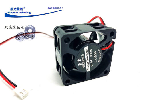 全新 4020 4厘米/CM 机箱 散热风扇 5V 12V 24V USB接口 滚珠轴承