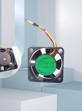 全新静音原装AD0205MX-G56液压轴承2510测速5V 2.5CM微型散热风扇