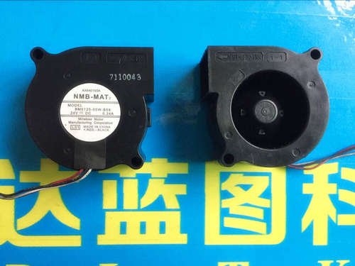 NMB 5025 5厘米 投影仪打印机 24V 12V 离心涡轮鼓风机 防水风扇