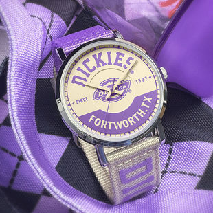 274 小众尼龙复古石英腕表男CL Dickie手表女款 学生情侣表潮流新款