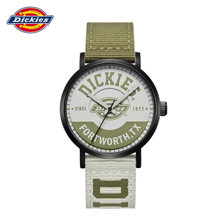 Dickies手表男女学生潮流情侣腕表新款 小众尼龙复古石英表CL274