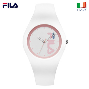 FILA斐乐手表官方正品 男女情侣表潮流简约学生硅胶运动果冻表6024