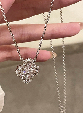 FRIDAY JEWELRY锆石精致微镶轻奢气质百搭复古项链锁骨链简约韩版