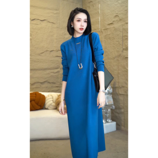 7009 连衣裙子轻奢小众气质高级感女装 秋冬新款 宽松气质服装