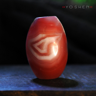 巨版西藏藏传老南红勒子桶珠多宝项链吊坠佛珠配珠顶珠超大隔珠