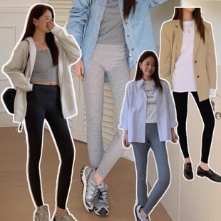 秋裤 秋冬打底裤 8903紧身瑜伽大码 高腰显瘦紧身裤 女外穿保暖棉裤