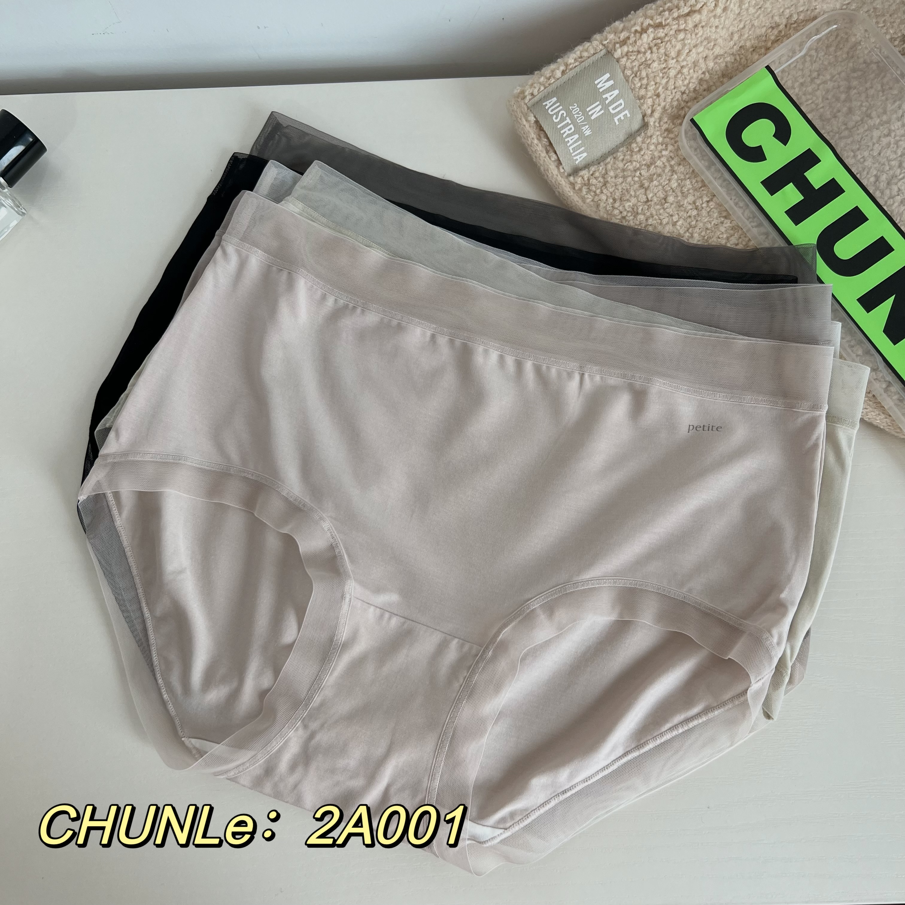 6条装莫代尔日系棉裆三角裤