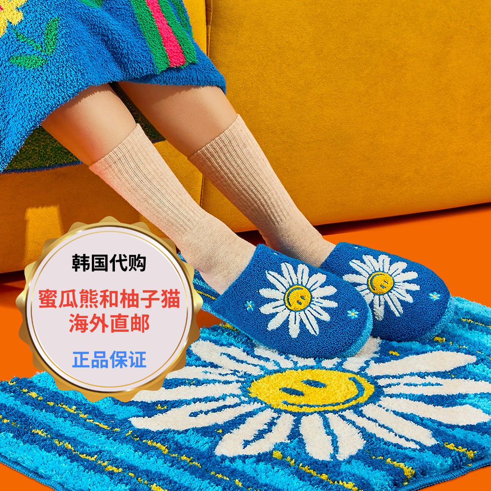 韩国直邮wiggle棉拖女2025新款居家室内秋冬保暖家用毛绒拖鞋情侣