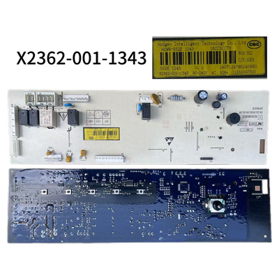 适用于滚筒洗衣机XHQG80MJ201W电脑板X2362-001-1343版
